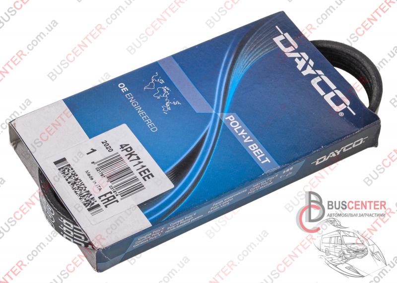 Фотография запчасти Ремень ручейковый 4 PK 711