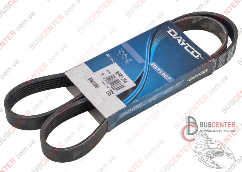 Фотография запчасти Ремень ручейковый 6 PK 1264
