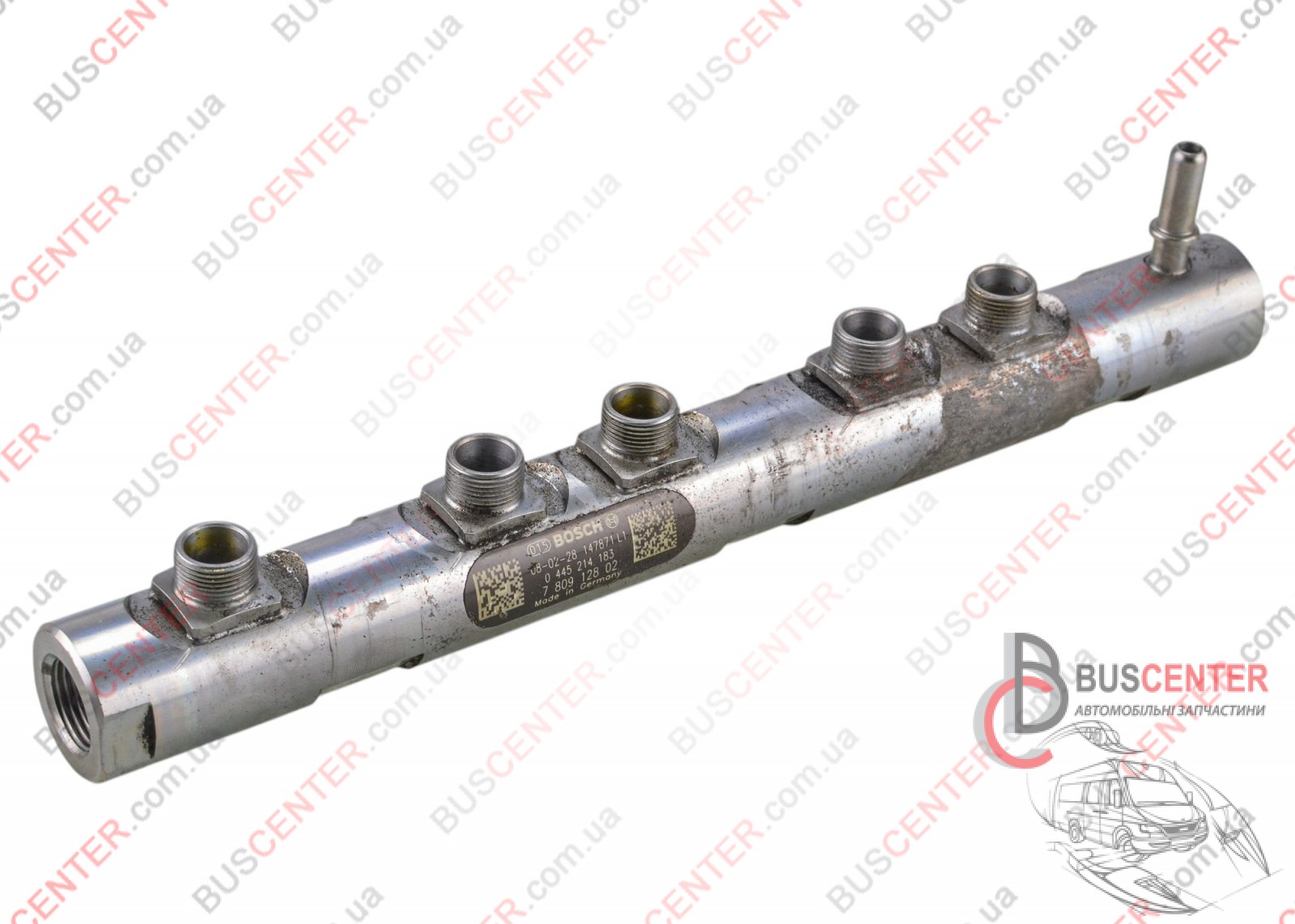 Фотография запчасти Рампа форсунок - Common Rail (топливная рейка, распределитель)