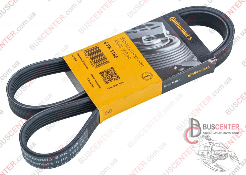 Фотографія запчастини Ремінь струмковий 6 PK 1185