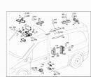 Корпус плафона освітлення салону ( накладка)