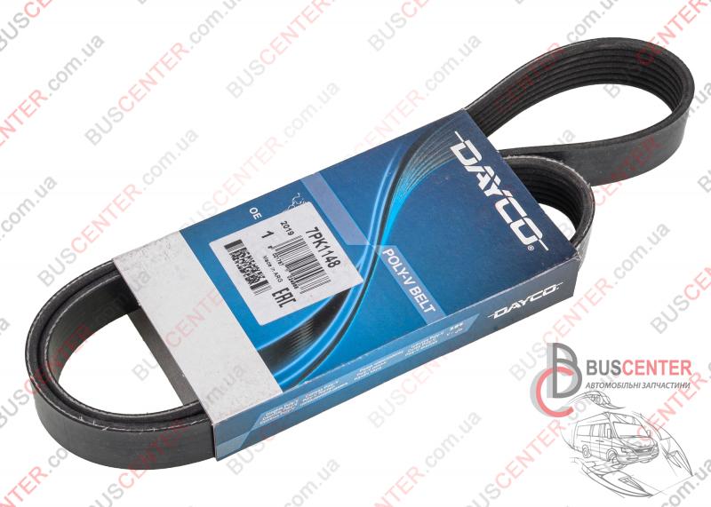Фотография запчасти Ремень ручейковый 7 PK 1148