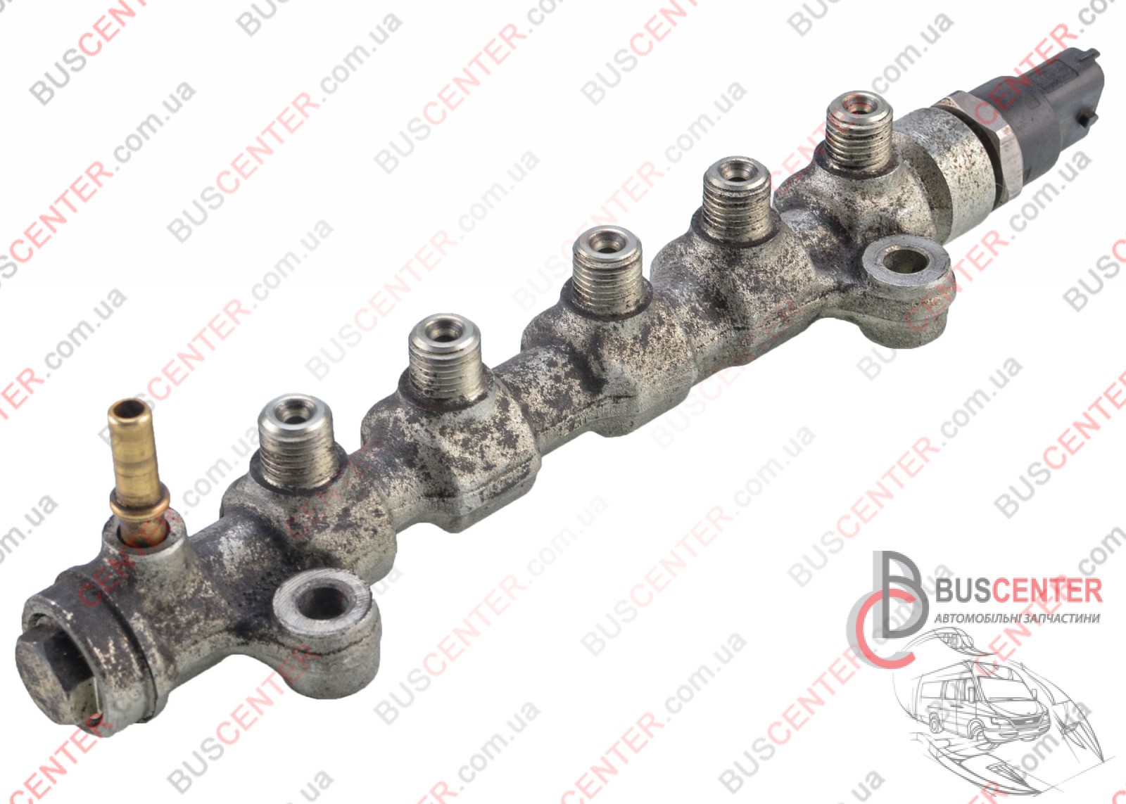 Фотография запчасти Рампа форсунок - Common Rail (с датчиком)
