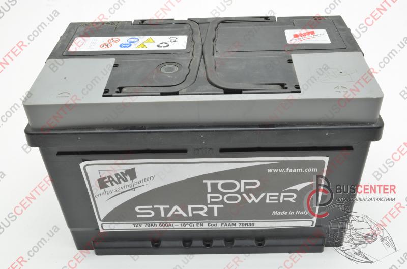 Фотографія запчастини Акумулятор 70AH/600A P "плюс" DX