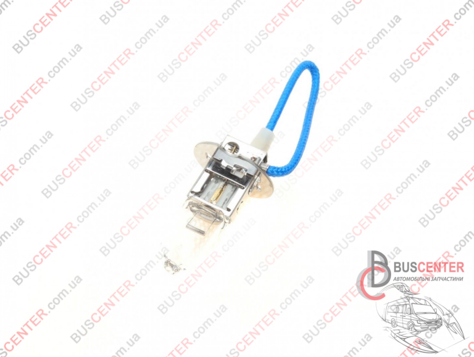 Фотографія запчастини Лампочка H3 12V 55W ( PK22s Standard автолампа)