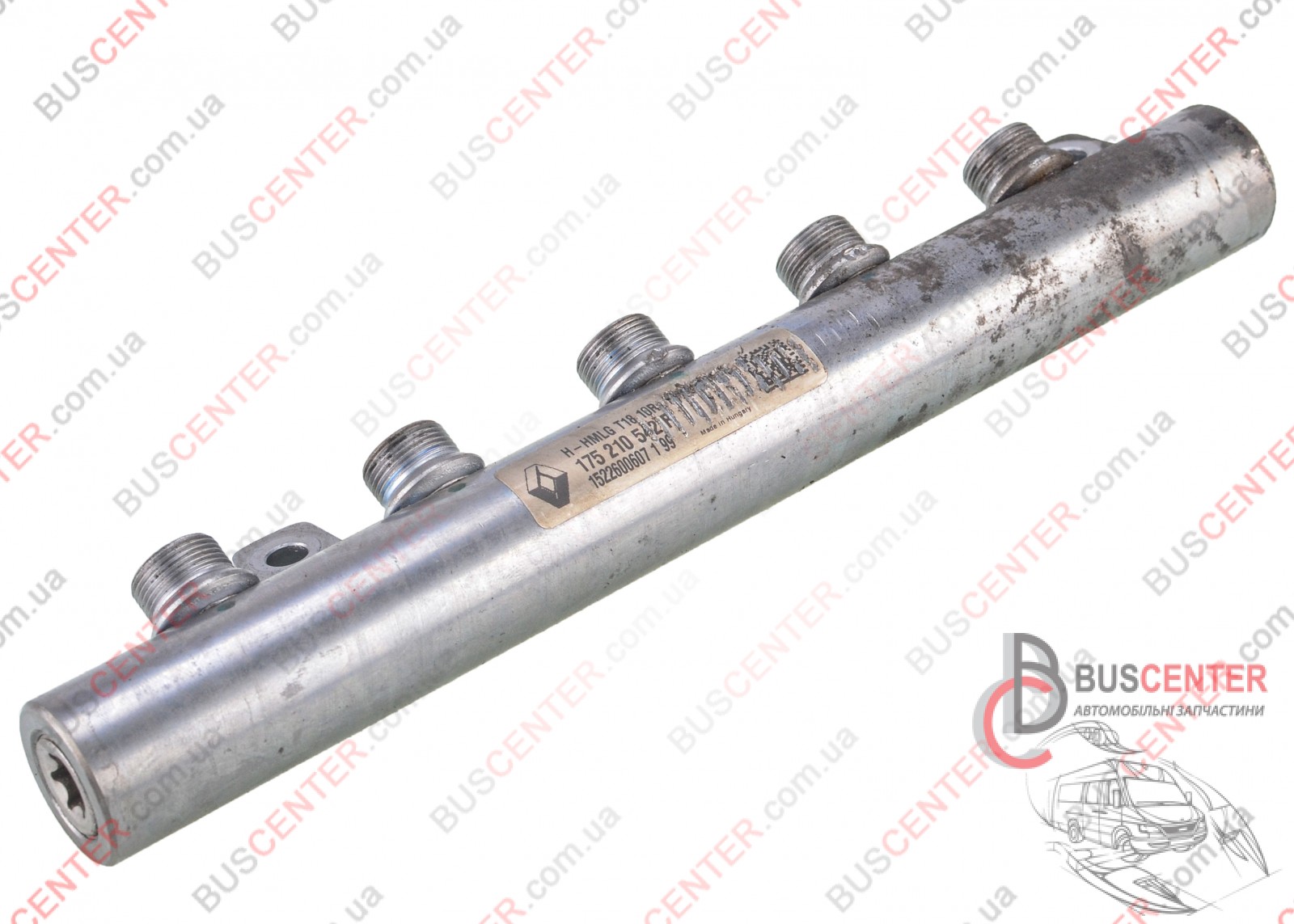 Фотографія запчастини Рампа форсунок - Common Rail ( паливна рейка, розподільник)