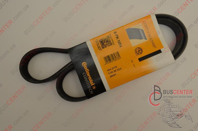 Фотографія запчастини Ремінь струмковий 6 PK 1054