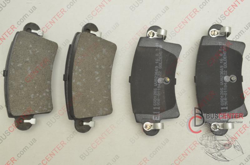 Фотография запчасти Тормозные колодки задние R16