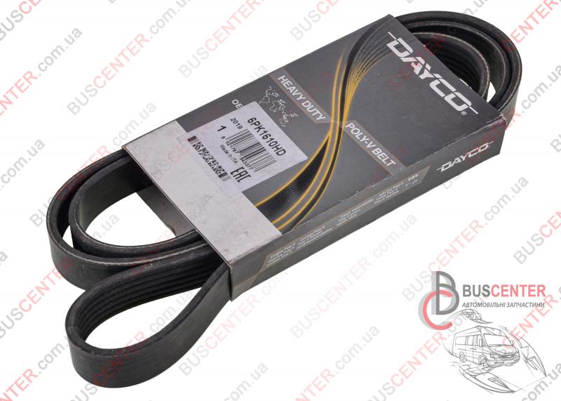 Фотографія запчастини Ремінь струмковий 6 PK 1610