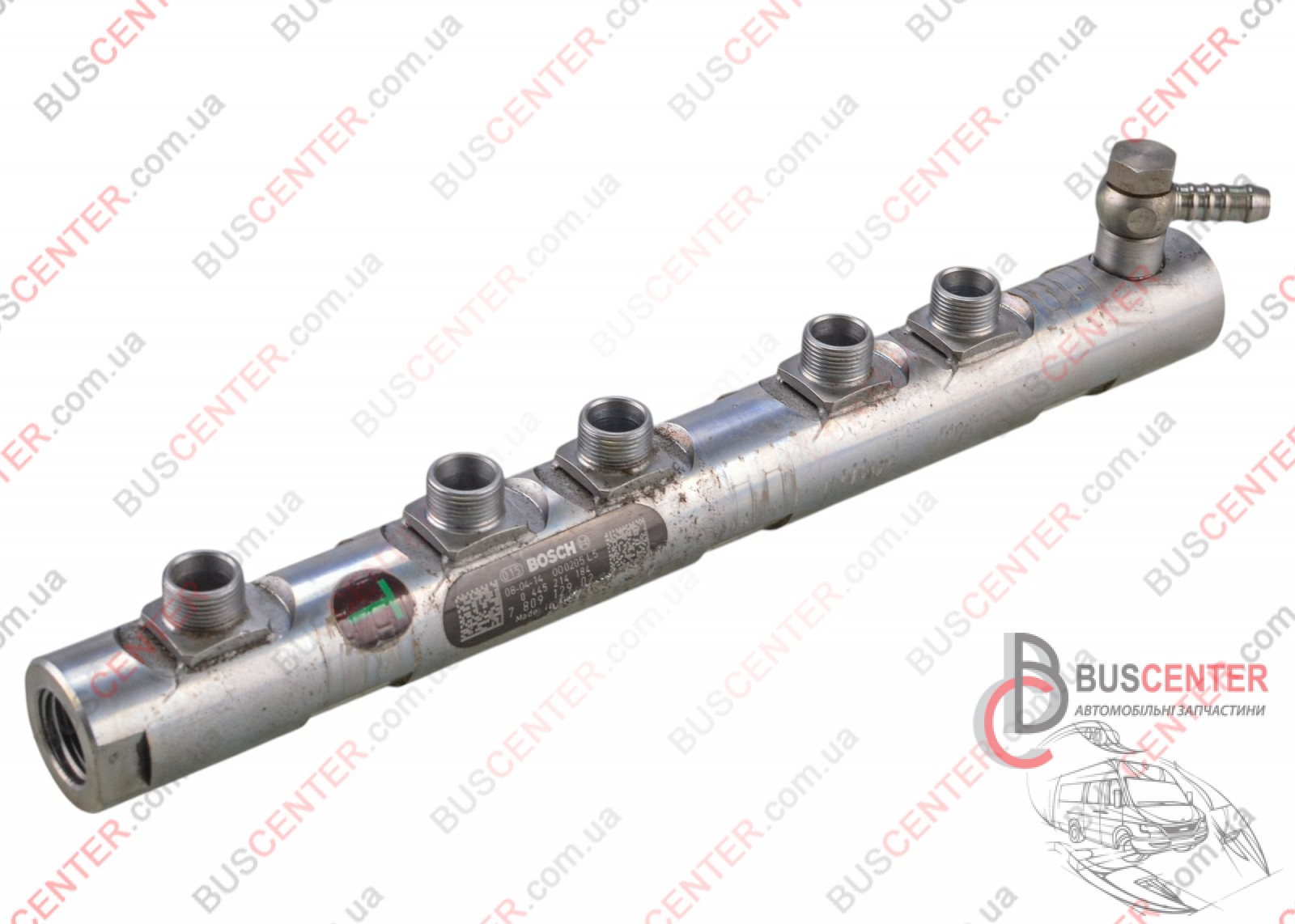 Фотография запчасти Рампа форсунок - Common Rail (топливная рейка, распределитель)