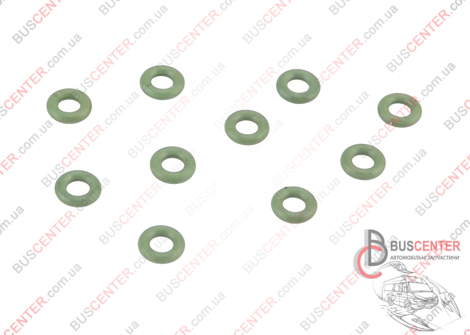Фотография запчасти Уплотнительное кольцо обратки форсунки Common Rail 10шт ("- фитинга/ трубки обратки" резиновое кольцо, сальник, манжет, прокладка, резинка "1 шт")