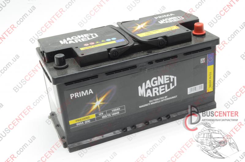 Фотография запчасти Аккумулятор 100AH/800A P "плюс"