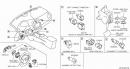 Вимикач AirBag ( пасажирської подушки безпеки, замок, перемикач у бардачку)
