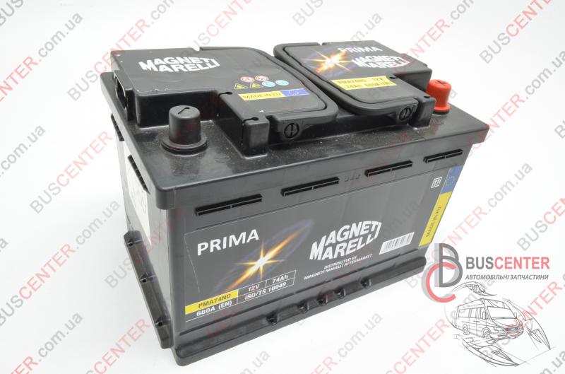 Фотографія запчастини Акумулятор 74AH/680A P "плюс"