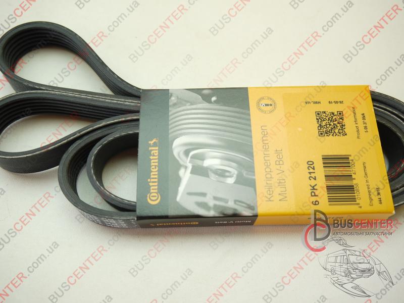 Фотографія запчастини Ремінь струмковий 6 PK 2120 ( 2.3D (AC)