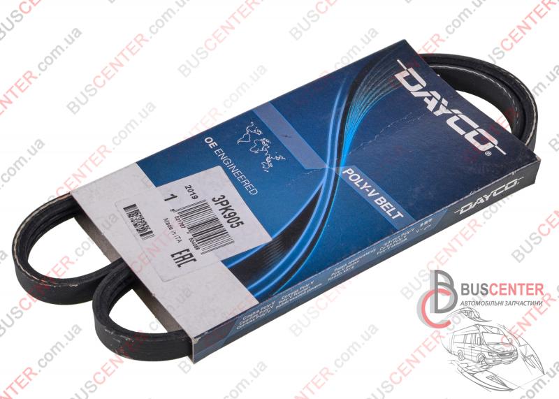 Фотография запчасти Ремень ручейковый 3 PK 905