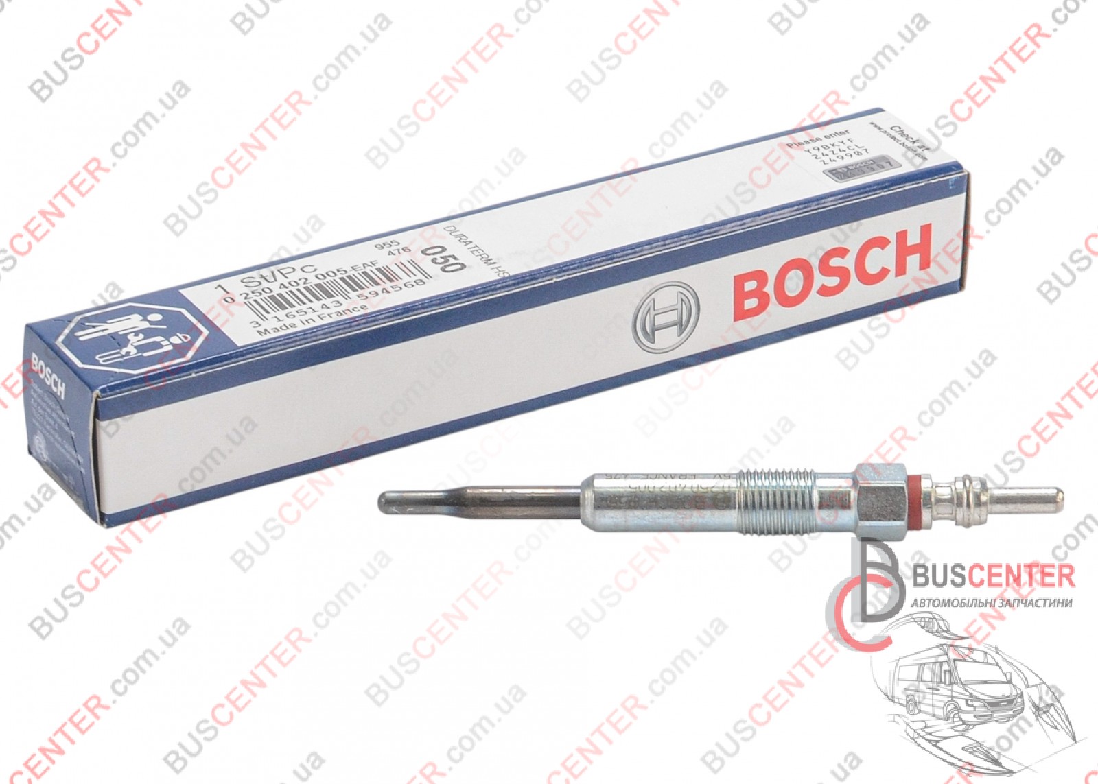 Фотографія запчастини Свічка розжарювання 5 V