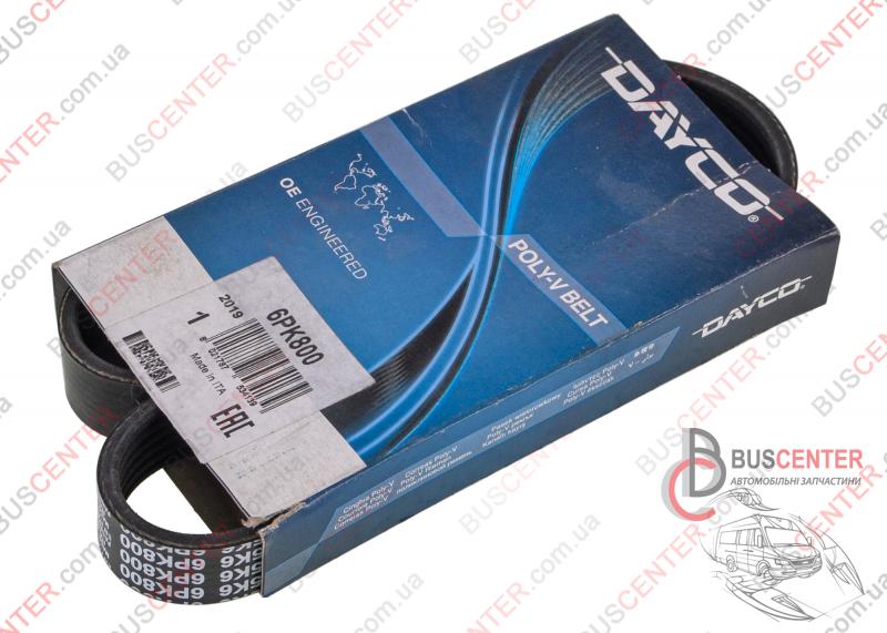 Фотография запчасти Ремень ручейковый 6 PK 800