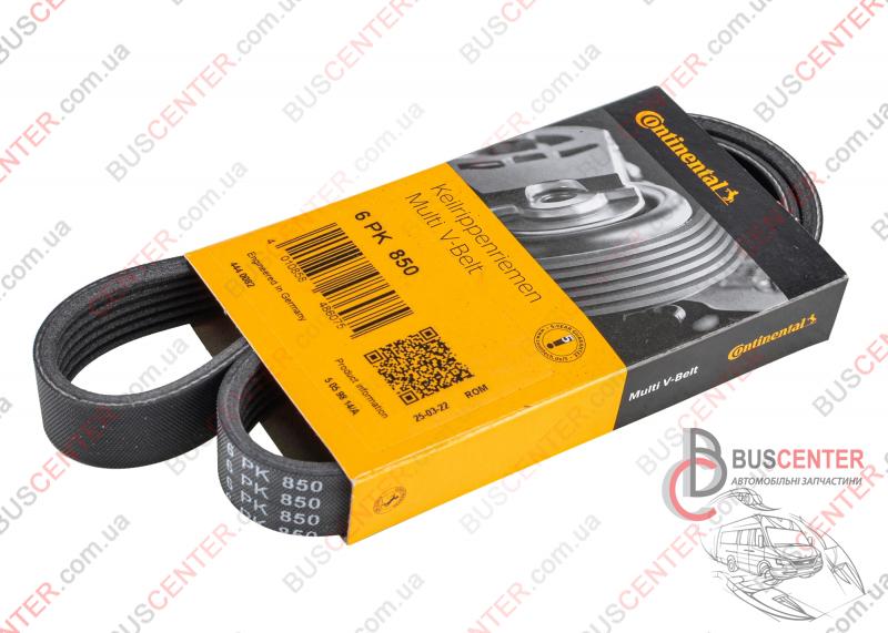 Фотографія запчастини Ремінь струмковий 6 PK 850
