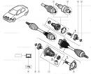 Тришип полуоси D30 z29 (трипод)
