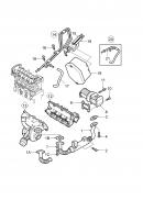 Трубка рециркуляции картерных газов (патрубок EGR / Opel Astra/ Vectra 1.9 CDTI)