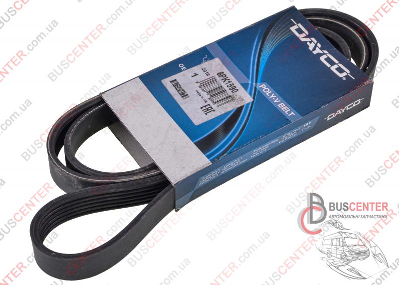 Фотографія запчастини Ремінь струмковий 6 PK 1590