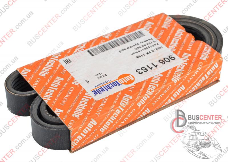Фотография запчасти Ремень ручейковый 6 PK 1163