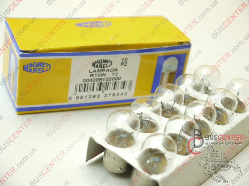 Фотографія запчастини Лампочка R10W 12V ( 10W BA15s Standard)