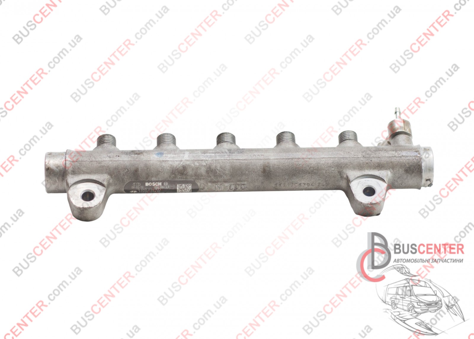 Фотография запчасти Рампа форсунок - Common Rail (топливная рейка, планка)