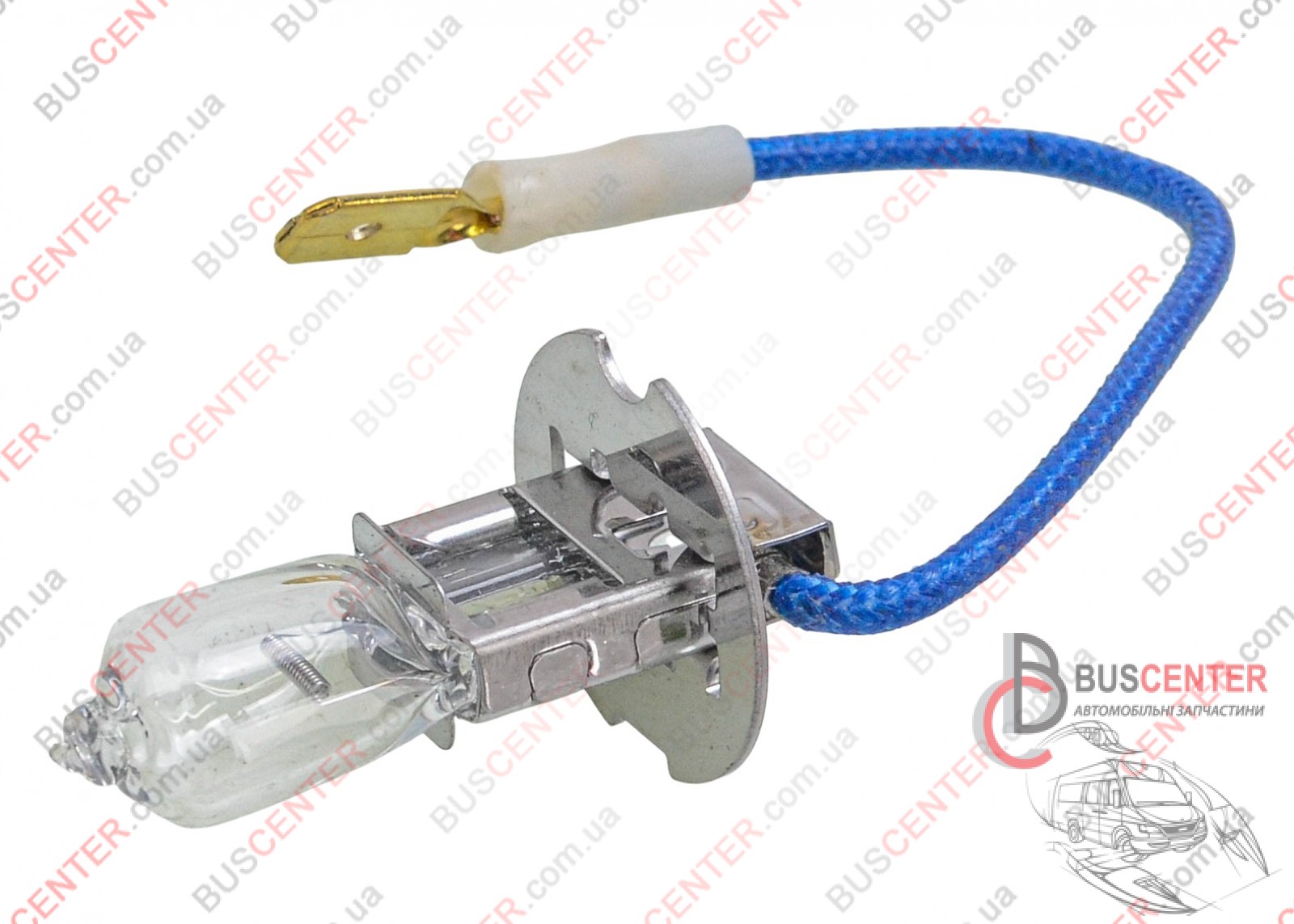 Фотография запчасти Лампочка H3 12V 55W (PK22s- Standard - автолампа)