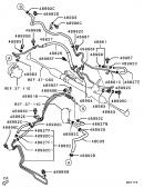Кронштейн ( кронштейн кріплення трубки кермового керування)
