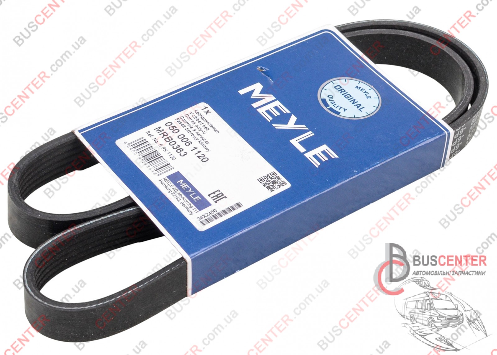 Фотография запчасти Ремень ручейковый 6 PK 1120