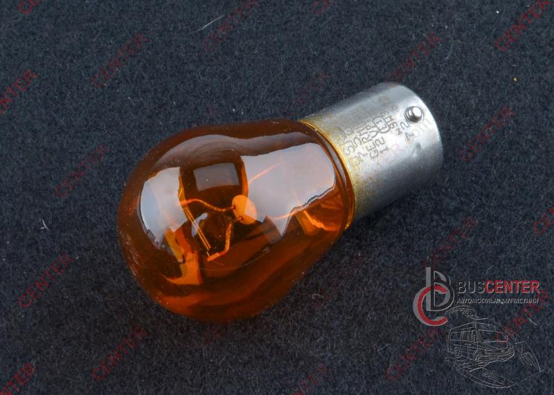 Фотография запчасти Лампочка P21W 12V 21W (PURE LIGHT, желтая автолампа - 1 шт)