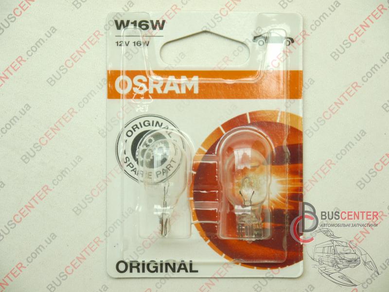 Фотография запчасти Лампочка 12V 16W W2.1X9.5D (2 шт.)