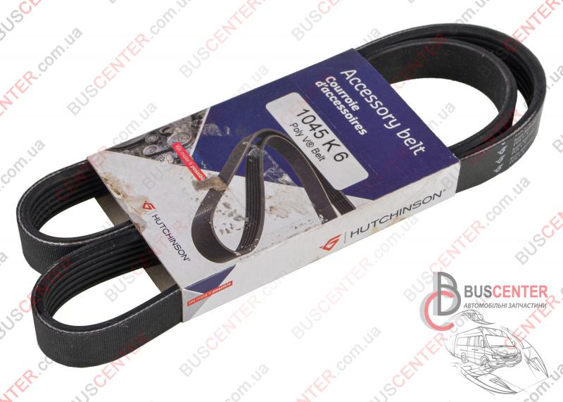 Фотографія запчастини Ремінь струмковий 6 PK 1045