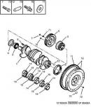 Шестерня коленвала