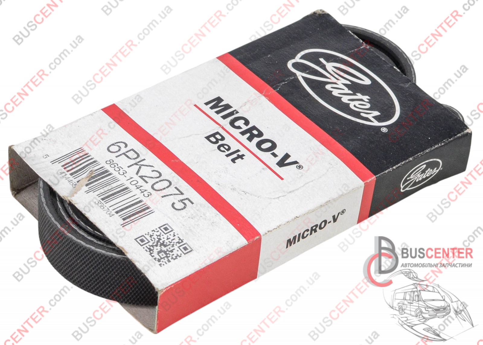 Фотография запчасти Ремень ручейковый 6 PK 2075