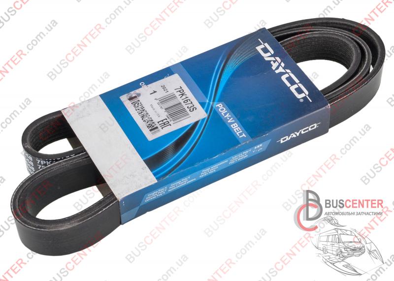 Фотография запчасти Ремень ручейковый 7 PK 1673 (с кондиционером)
