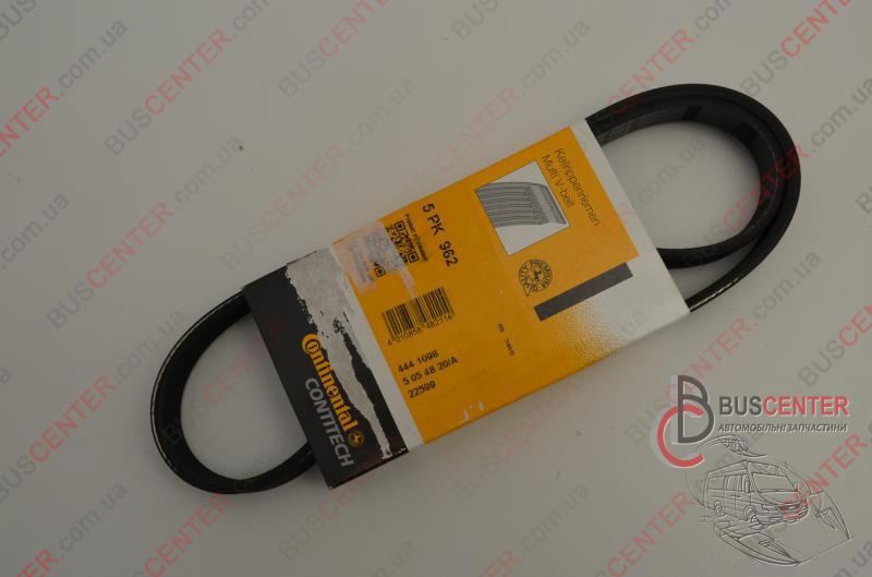 Фотография запчасти Ремень ручейковый 5 PK 962