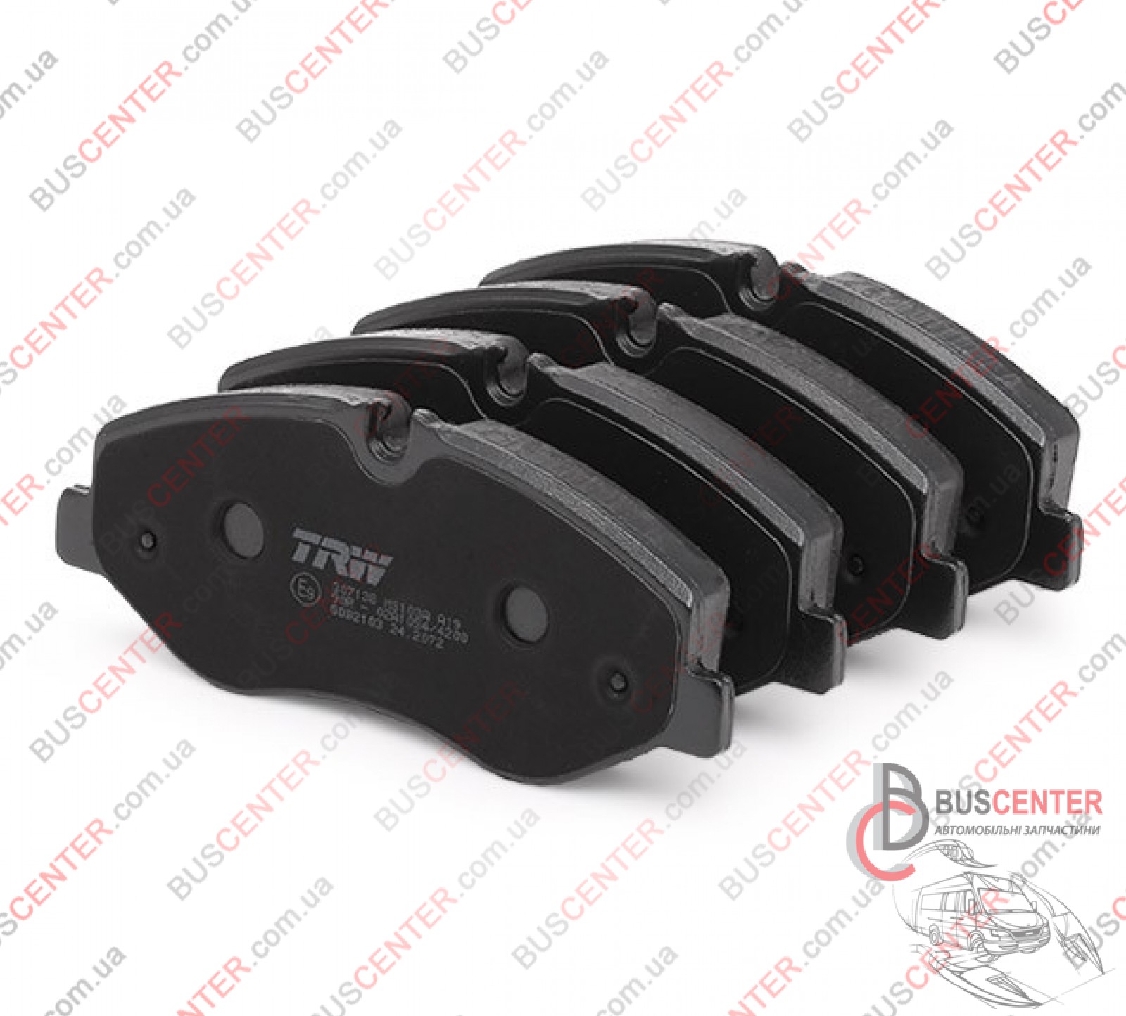 Фотография запчасти Тормозные колодки передние (114-119CDI BREMBO)