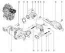 Охолоджувач відпрацьованих газів ( теплообмінник EGR)