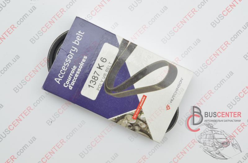 Фотография запчасти Ремень ручейковый 6 PK 1387