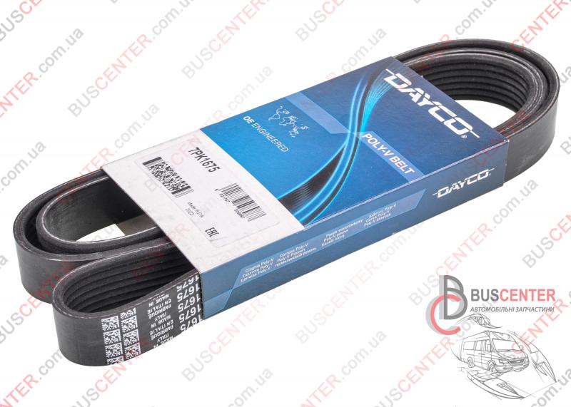 Фотография запчасти Ремень ручейковый 7 PK 1675 (с кондиционером)