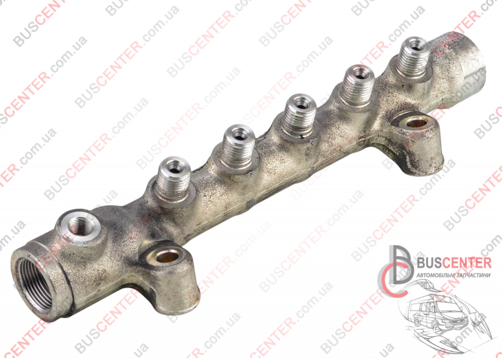 Фотографія запчастини Рампа форсунок - Common Rail (паливна рейка, планка, розподільник)