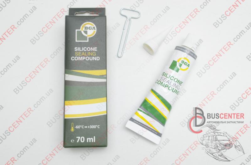 Фотографія запчастини Герметик 70 ml ( силікон "чорний")