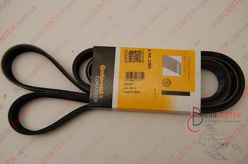 Фотография запчасти Ремень ручейковый 6 PK 2260