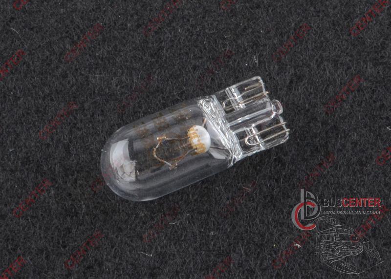 Фотографія запчастини Лампочка W5W 12V 5W ( додаткове освітлення – без цоколя "1 шт")