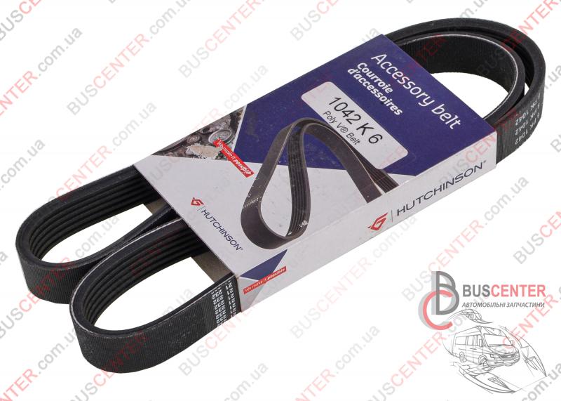 Фотография запчасти Ремень ручейковый 6 PK 1042