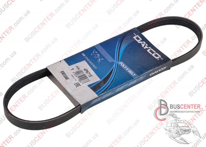 Фотография запчасти Ремень ручейковый 4 PK 715