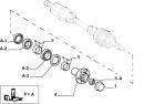 Підшипник ступиці колеса передній R15 ( ступичний підшипник)